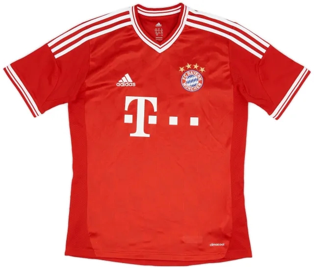 adidas 2013-14 Bayern Munich Home Shirt - 9/10 - (XL.Boys)