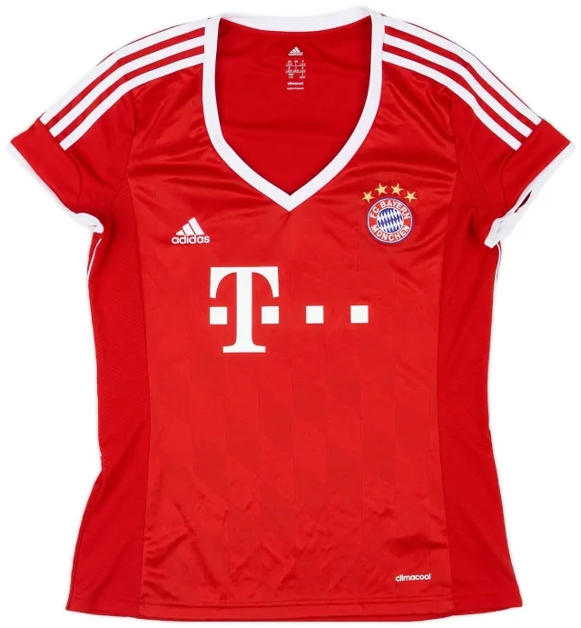adidas 2013-14 Bayern Munich Home Shirt- 7/10 - (Women's L)