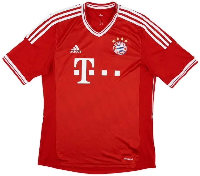 adidas 2013-14 Bayern Munich Home Shirt - 8/10 - (M)