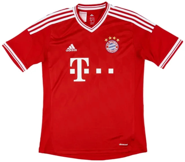 adidas 2013-14 Bayern Munich Home Shirt - 8/10 - (XL.Boys)