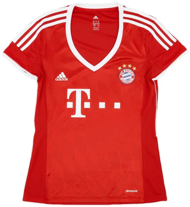 adidas 2013-14 Bayern Munich Home Shirt - 9/10 - (Women's M)