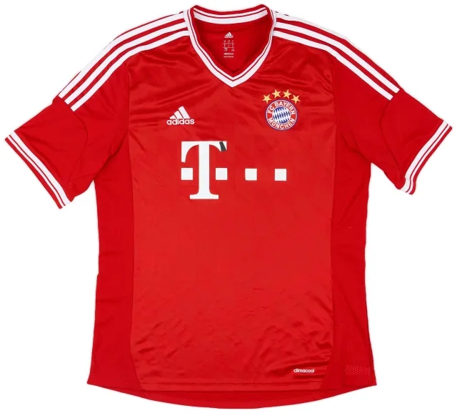 adidas 2013-14 Bayern Munich Home Shirt - 5/10 - (L)