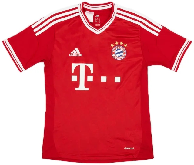 adidas 2013-14 Bayern Munich Home Shirt - 8/10 - (L.Boys)