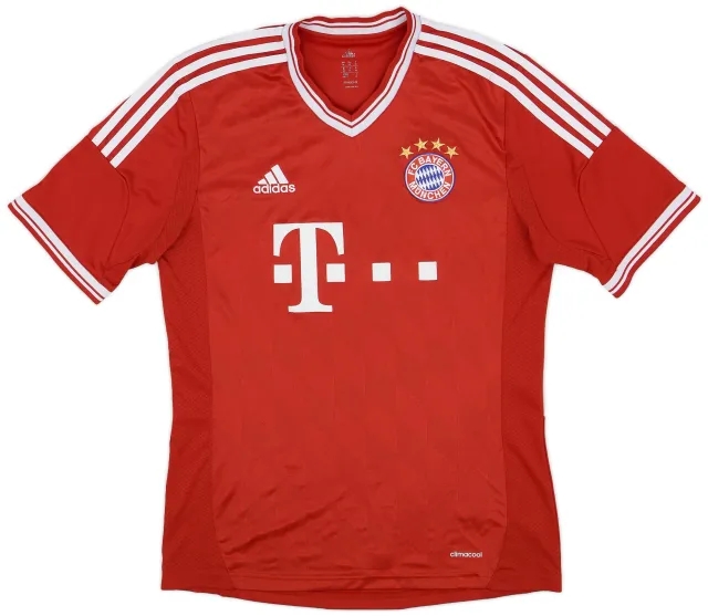 adidas 2013-14 Bayern Munich Home Shirt - 8/10 - (M)