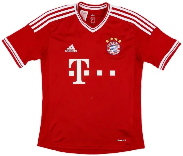 adidas 2013-14 Bayern Munich Home Shirt - 9/10 - (L.Boys)