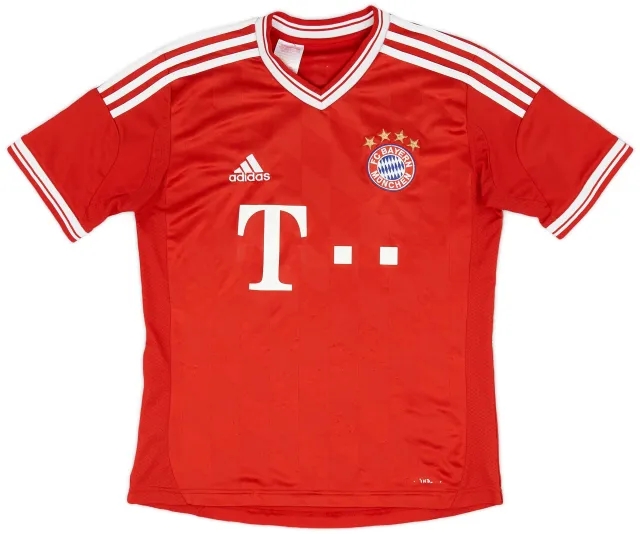 adidas 2013-14 Bayern Munich Home Shirt - 5/10 - (L.Boys)
