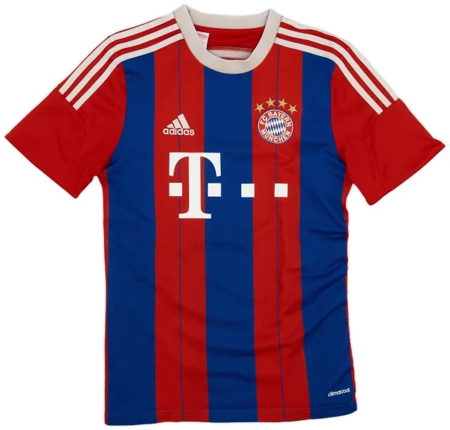adidas 2014-15 Bayern Munich Home Shirt - 7/10 - (XL.Boys)