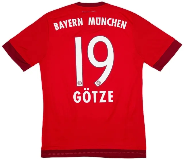 adidas Bayern Munich Mens SS Home Shirt 2015/16