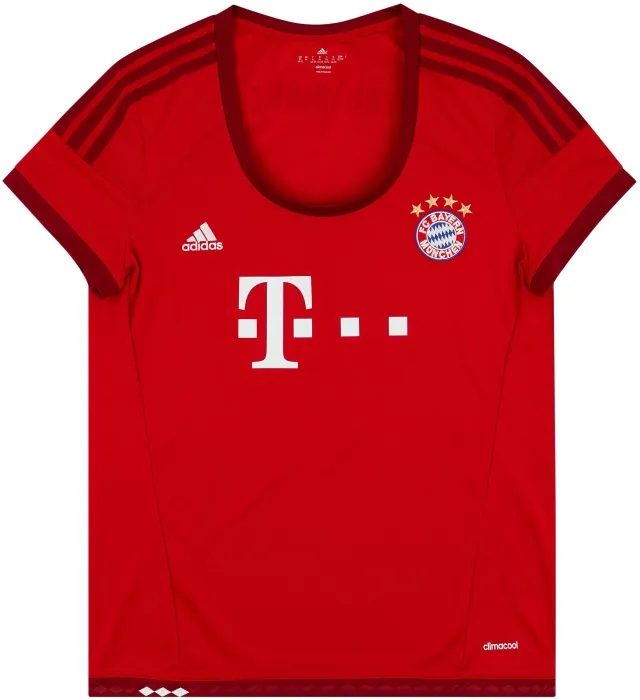 adidas 2015-16 Bayern Munich Home Shirt - 9/10 - (Women's XL)