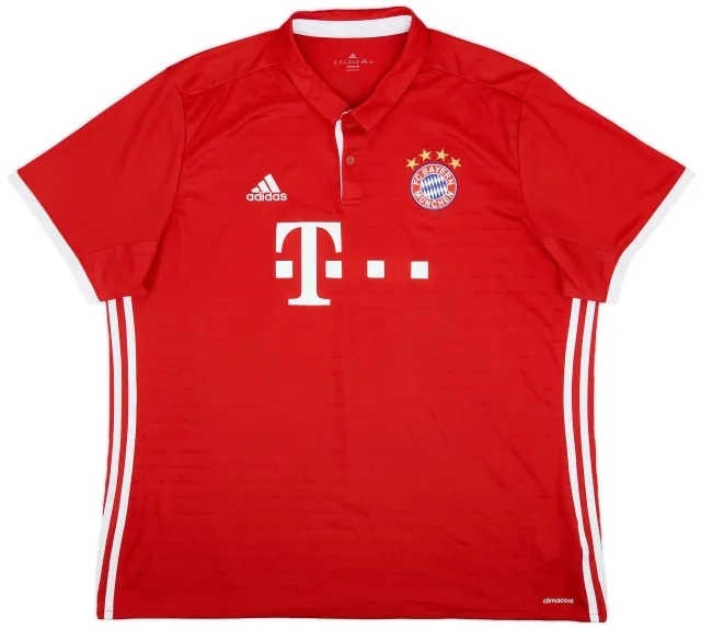 adidas 2016-17 Bayern Munich Home Shirt - 6/10 - (XXL)