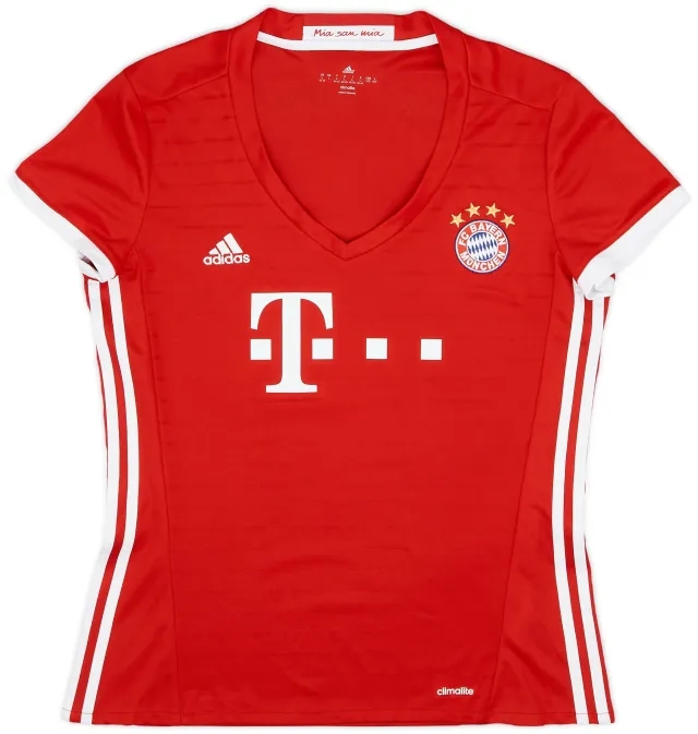 adidas 2016-17 Bayern Munich Home Shirt - 9/10 - (Women's L)