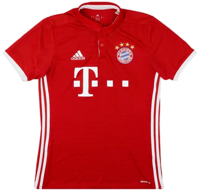 adidas 2016-17 Bayern Munich Home Shirt - 8/10 - (S)