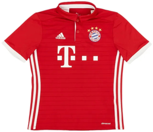 adidas 2016-17 Bayern Munich Home Shirt - 9/10 - (M.Boys)