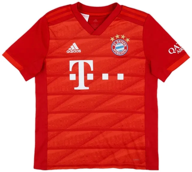 adidas 2019-20 Bayern Munich Home Shirt - 8/10 - (L.Boys)