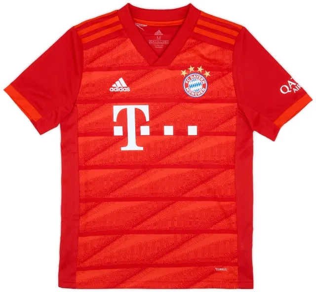 adidas 2019-20 Bayern Munich Home Shirt - 8/10 - (M.Boys)