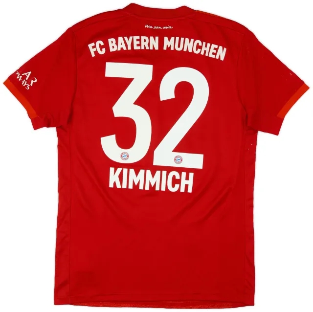 adidas 2019-20 Bayern Munich Home Shirt Kimmich #32 - 6/10 - (S)