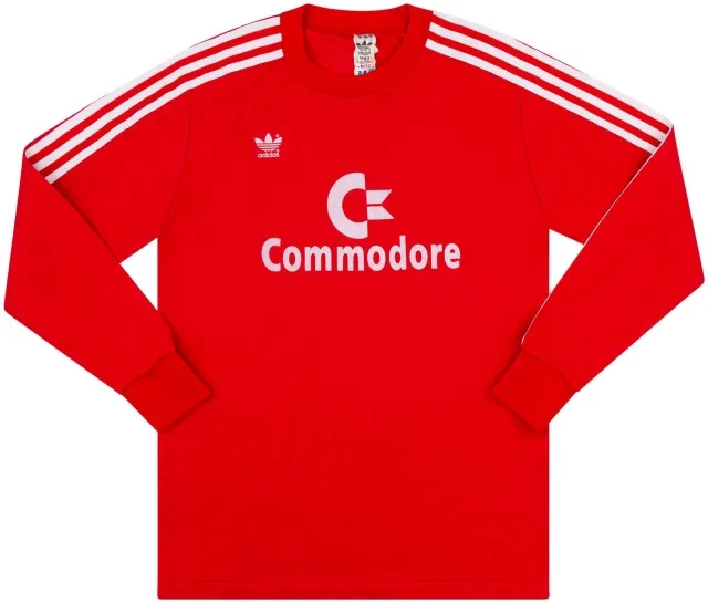 adidas 1984-89 Bayern Munich Home L/S Shirt - 8/10 - (M)