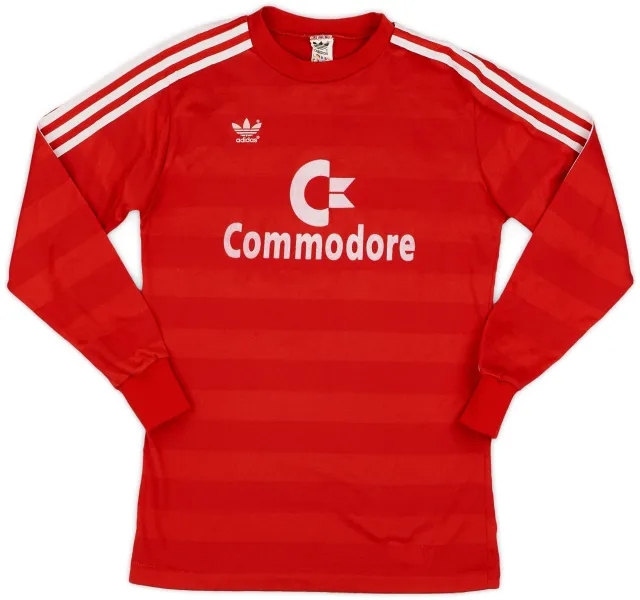 adidas 1987-88 Bayern Munich Home L/S Shirt - 8/10 - (S)