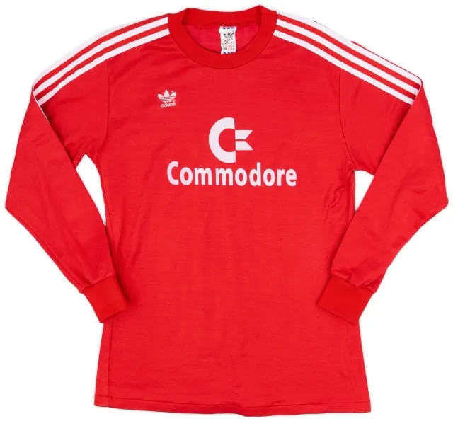adidas 1987-88 Bayern Munich Home L/S Shirt - 8/10 - (M)