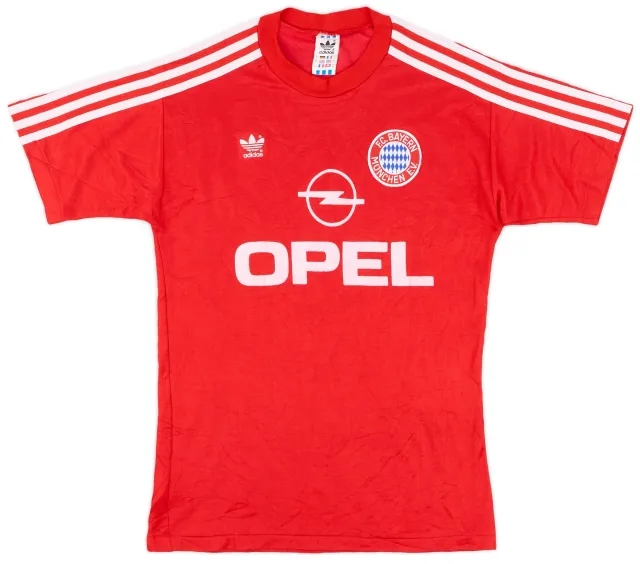 adidas 1989-91 Bayern Munich Home Shirt - 9/10 - (S)