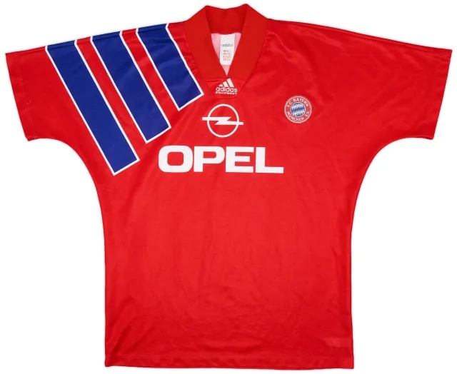 adidas 1991-93 Bayern Munich Home Shirt - 7/10 - (L/XL)