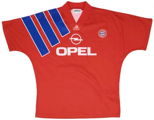 adidas 1991-93 Bayern Munich Home Shirt - 7/10 - (XL)