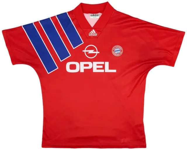 adidas 1991-93 Bayern Munich Home Shirt - 8/10 - (L)