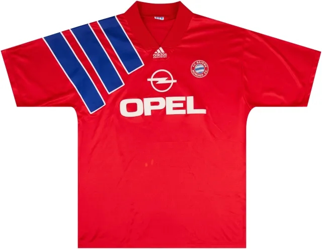 adidas 1991-93 Bayern Munich Home Shirt - 7/10 - (XL)