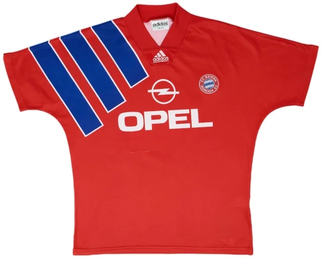adidas 1991-93 Bayern Munich Home Shirt - 6/10 - (M)