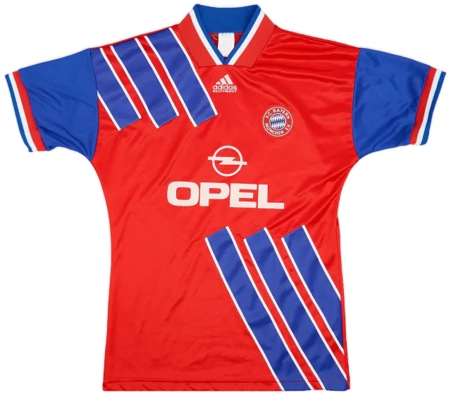 adidas 1993-95 Bayern Munich Home Shirt #9 - 8/10 - (S)