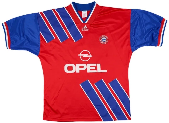 adidas 1993-95 Bayern Munich Home Shirt #5 - 8/10 - (XL)