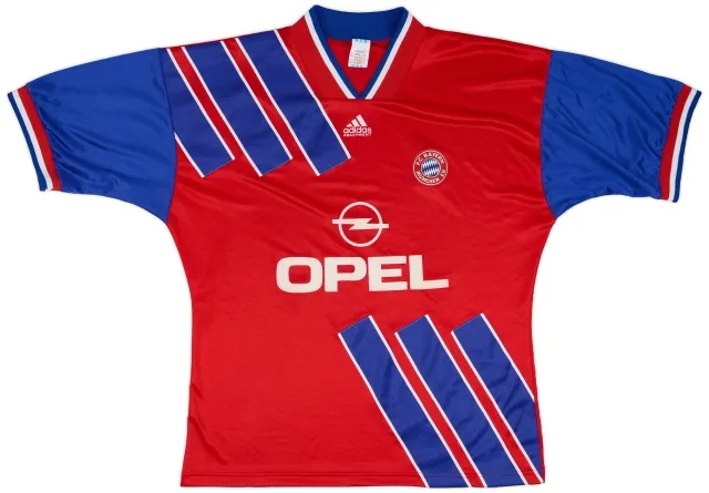 adidas 1993-95 Bayern Munich Home Shirt - 6/10 - (XL)