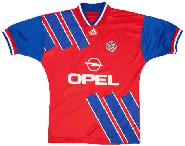 adidas 1993-95 Bayern Munich Home Shirt - 9/10 - (XL)