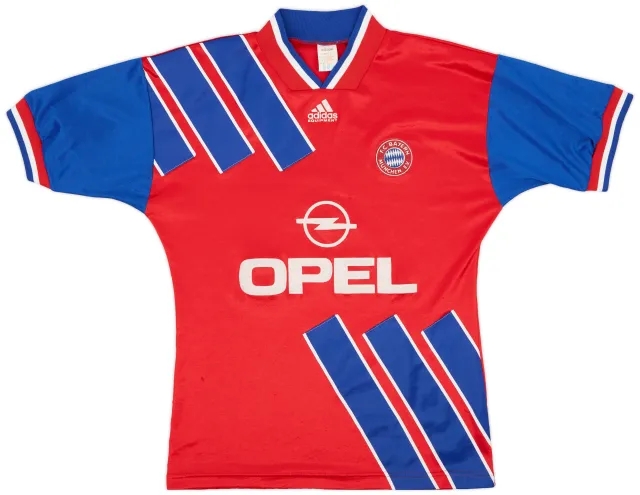 adidas 1993-95 Bayern Munich Home Shirt #3 - 8/10 - (M)
