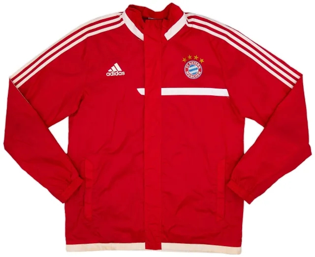 2013-14 Bayern Munich adidas Rain Jacket - 9/10 - (L)