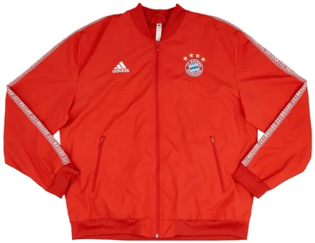2019-20 Bayern Munich adidas Track Jacket - 9/10 - (XL)