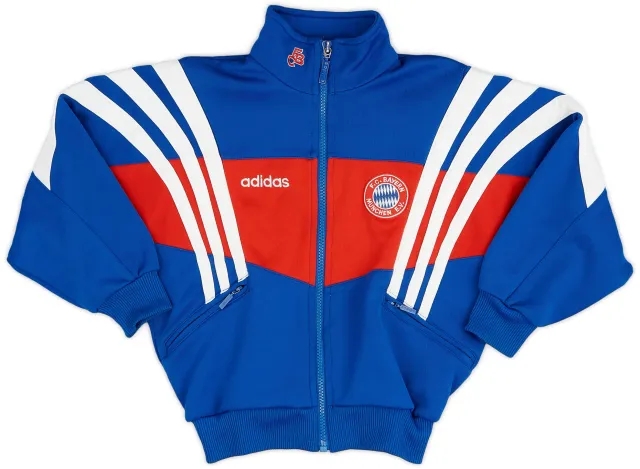 1995-96 Bayern Munich adidas Track Jacket - 8/10 - (S.Boys)