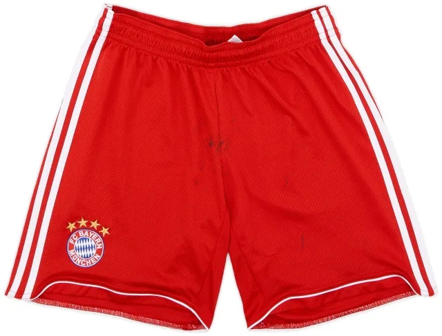 adidas 2009-10 Bayern Munich Home Shorts - 9/10 - (L)