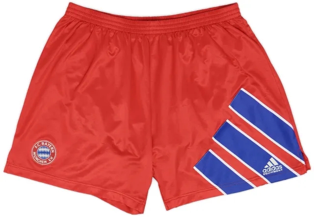 adidas 1991-93 Bayern Munich Home Shorts - 8/10 - (XL)