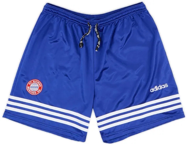 adidas 1995-97 Bayern Munich Home Shorts - 8/10 - (L)