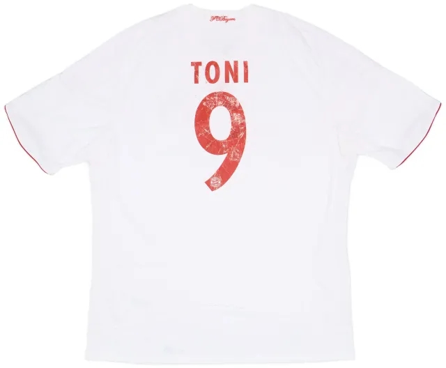 adidas 2008-09 Bayern Munich CL Third Shirt Toni #9 - 4/10 - (XXL)
