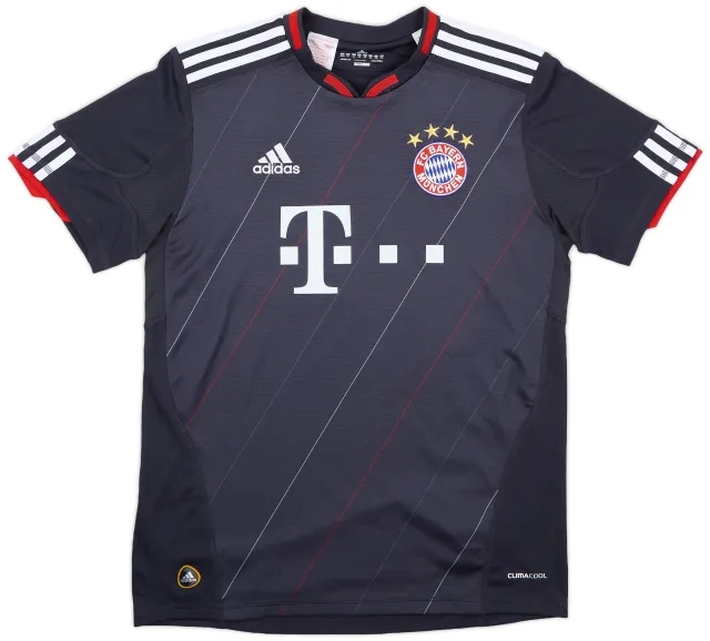adidas 2010-11 Bayern Munich Third Shirt - 8/10 - (XL.Boys)