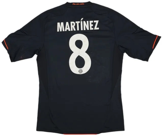 adidas 2012-13 Bayern Munich Third Shirt Martinez #8 - 8/10 - (M)