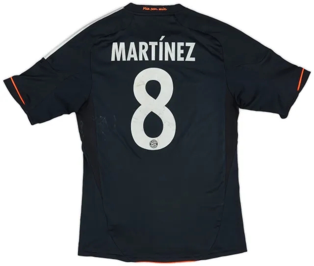adidas 2012-13 Bayern Munich Third Shirt Martinez #8 - 5/10 - (S)
