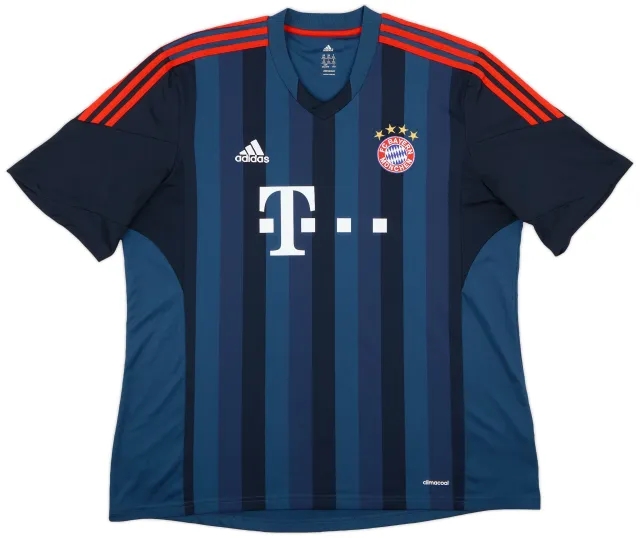 adidas 2013-14 Bayern Munich Third Shirt - 9/10 - (XXL)