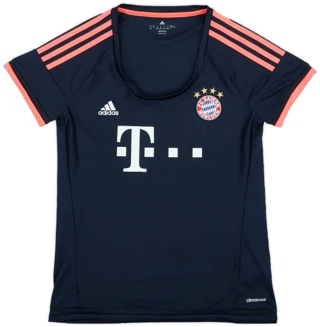 adidas 2015-16 Bayern Munich Third Shirt - 9/10 - (Women's M)