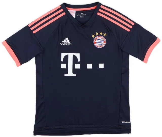 adidas 2015-16 Bayern Munich Third Shirt - 9/10 - (L.Boys)
