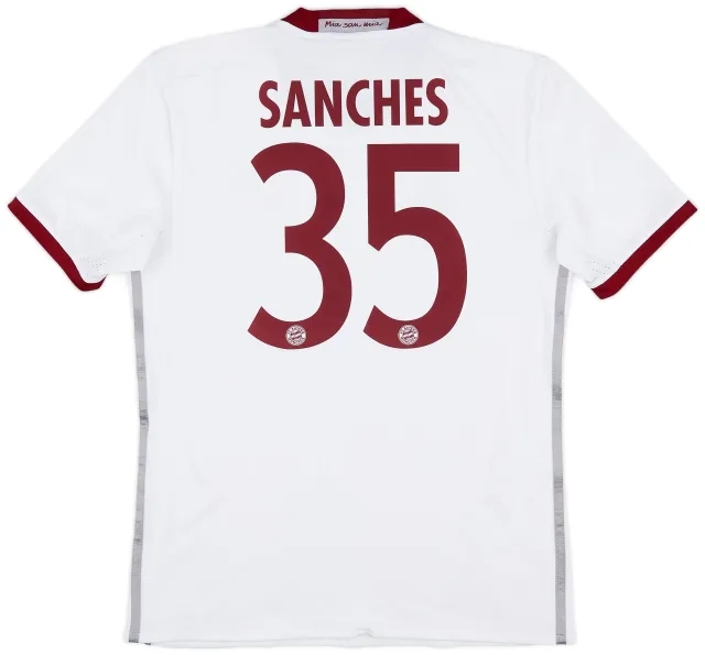 adidas 2016-17 Bayern Munich Third Shirt R.Sanches #35 - 7/10 - (S)