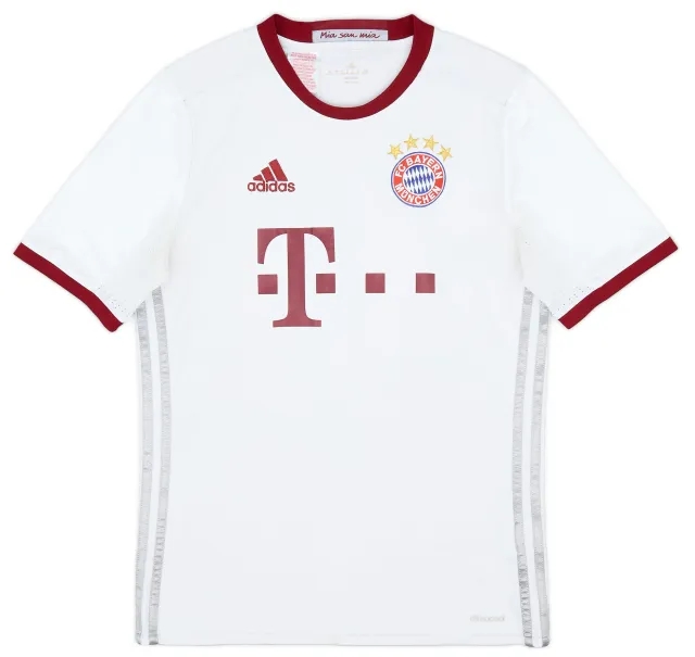 adidas 2016-17 Bayern Munich Third Shirt - 8/10 - (XL.Boys)
