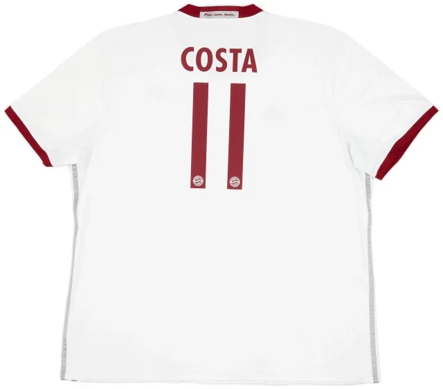 adidas 2016-17 Bayern Munich Third Shirt Costa #11 - 8/10 - (XXL)